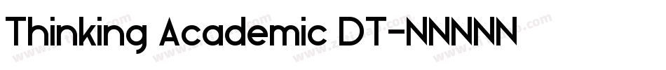 Thinking Academic DT字体转换
